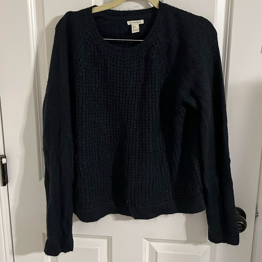 Brand new navy blue sweater from forever 21
